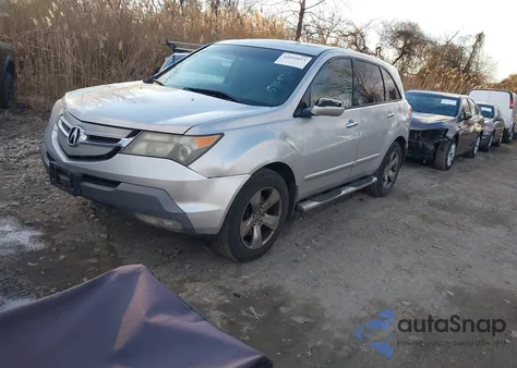 2007 Acura Mdx Sport Package из США, поврежденный, VIN 2HNYD28877H515591